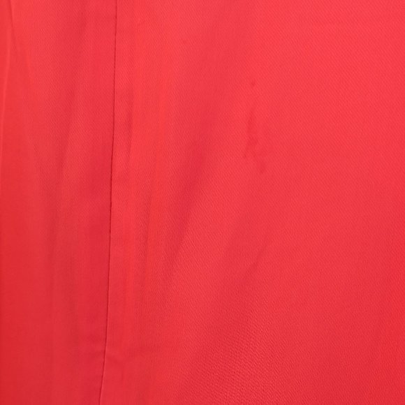 Metaphor Red Color Block Dress - Picture 4 of 6